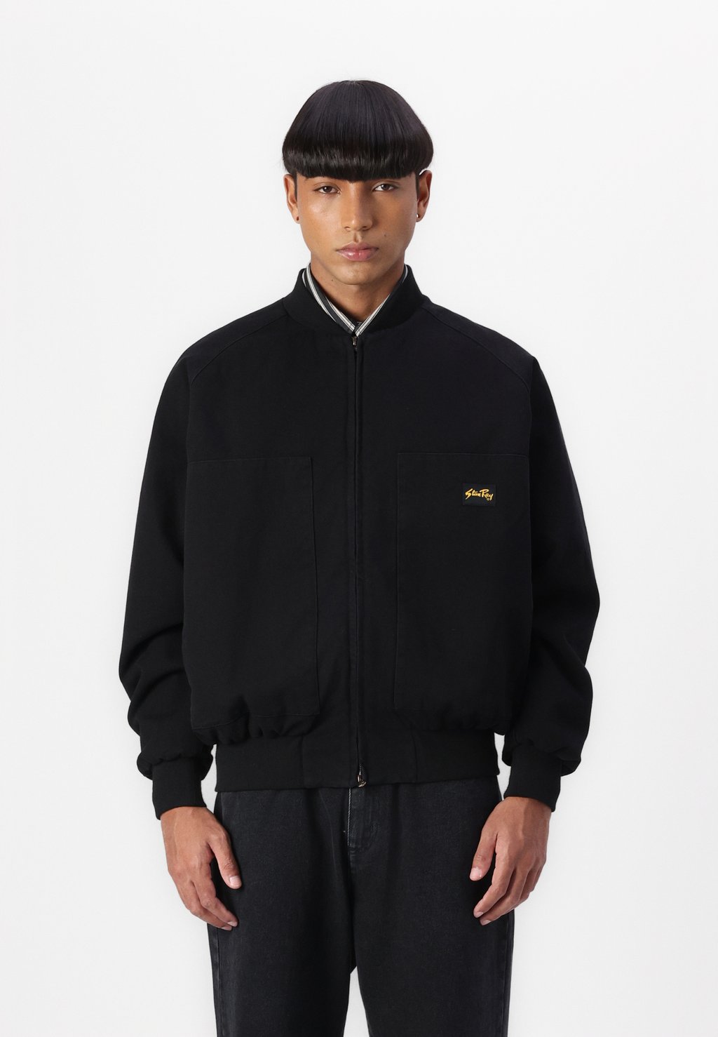 

Куртка-бомбер UNISEX Stan Ray, цвет Washed Black