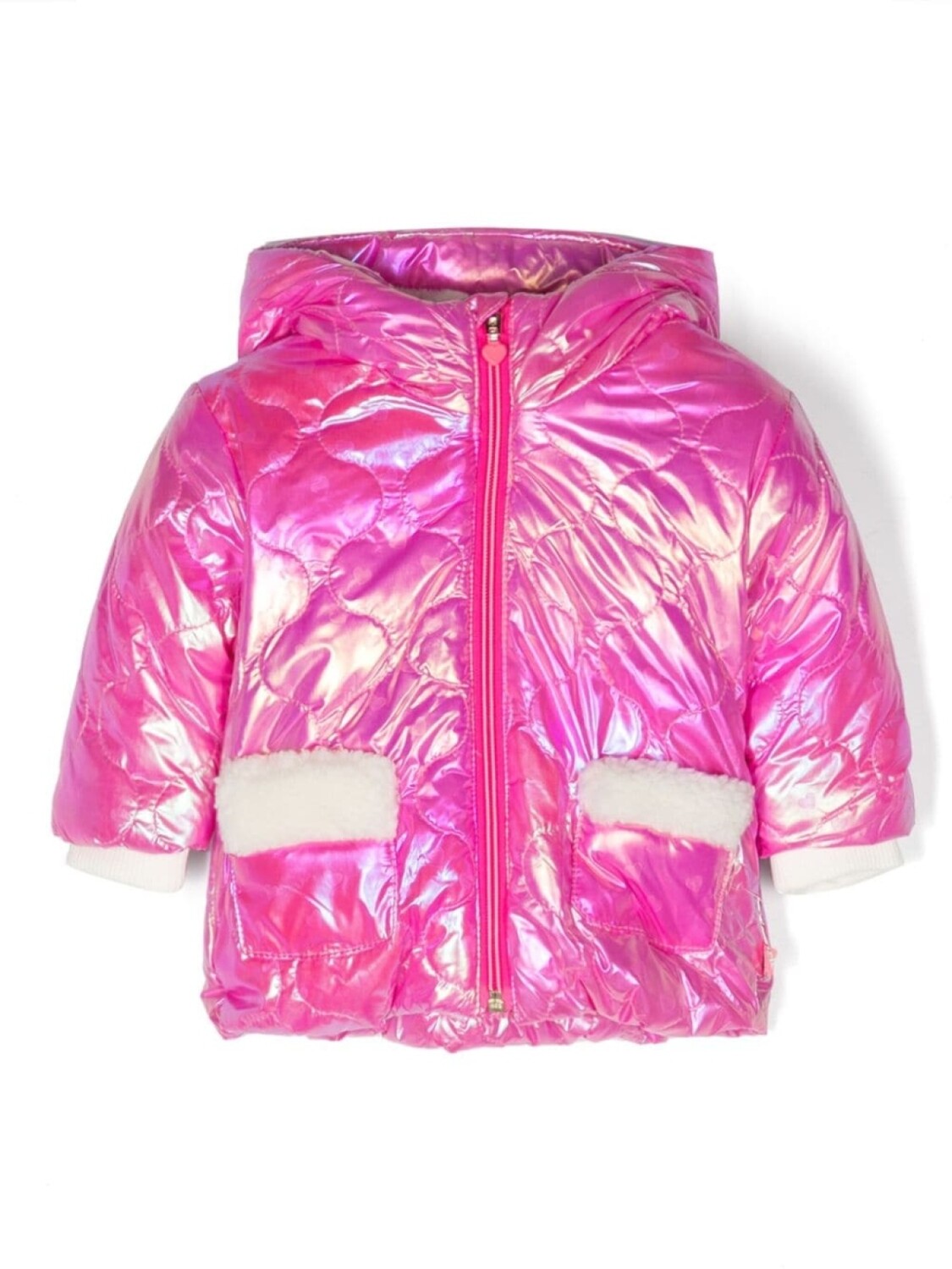 

Пуховик с блестящим эффектом Billieblush, розовый