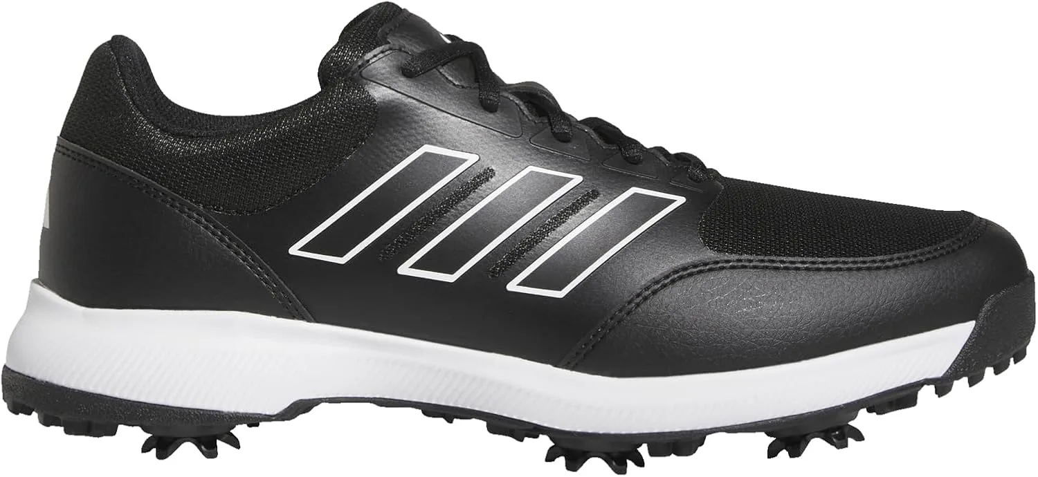Мужские гольф-кроссовки Adidas Tech Response 3.0 Wide, белый/черный