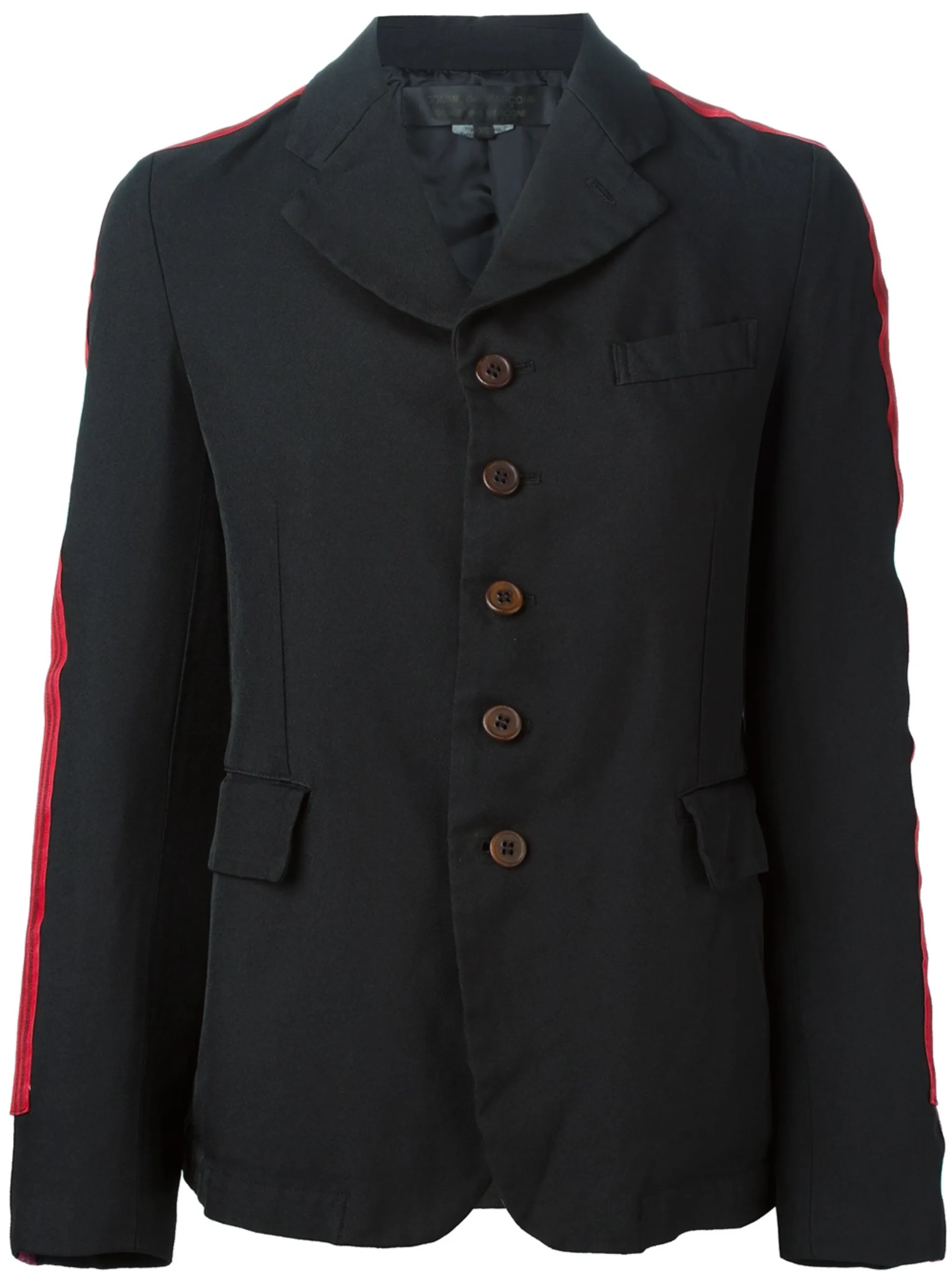 

Блейзер с контрастной панелью Comme Des Garçons Comme Des Garçons, черный