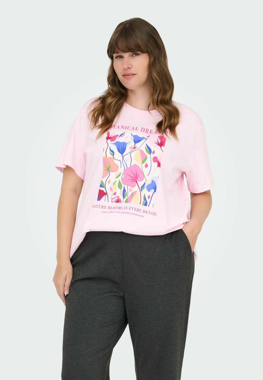 

Футболка ONLY Carmakoma Print T-shirt, Cherry Blossom/Mottled Pink, Красный, Футболка ONLY Carmakoma Print T-shirt, Cherry Blossom/Mottled Pink