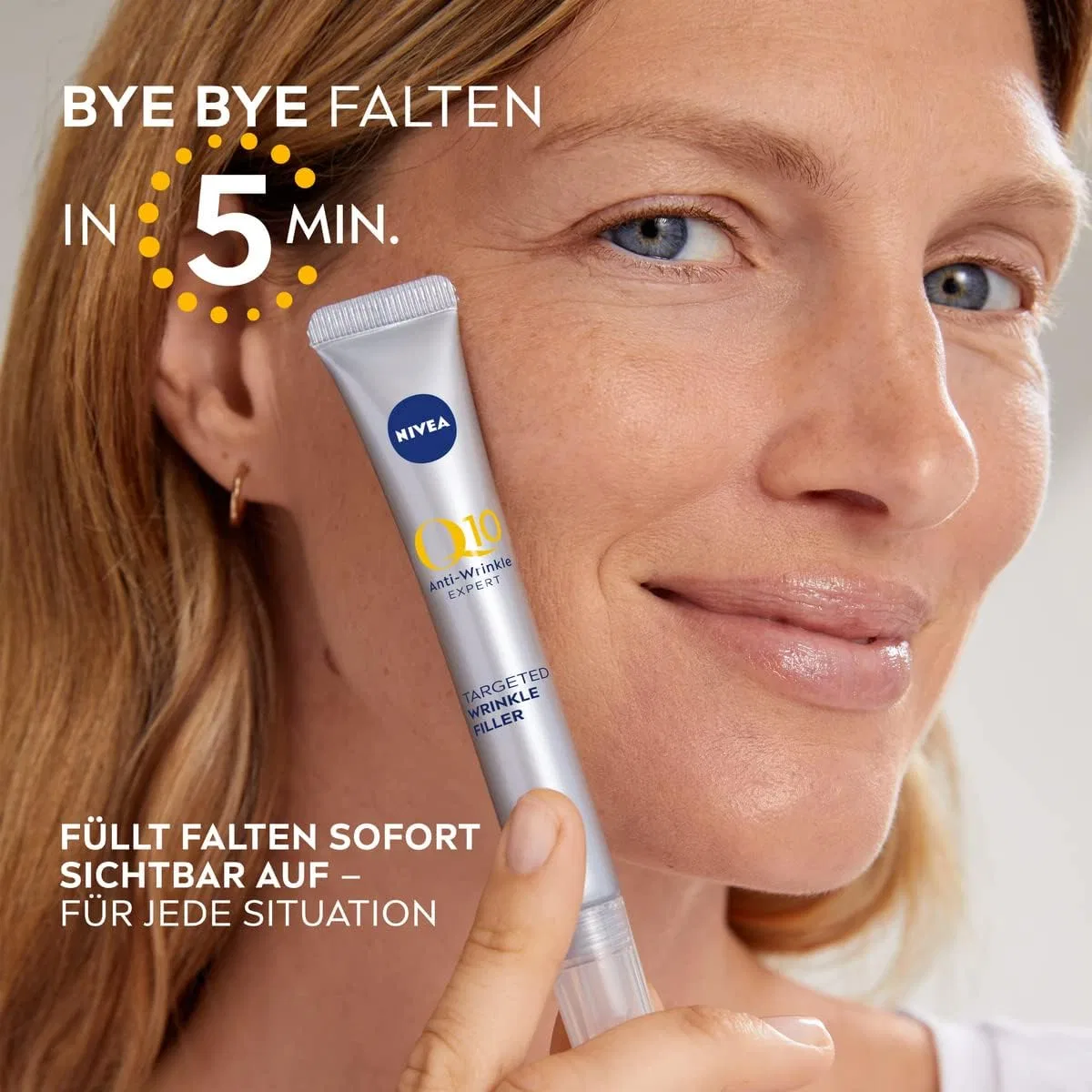 Сыворотка Nivea — Целевой заполнитель морщин «Q10 Anti-Falten Experte» от, 2022 г — фото 4