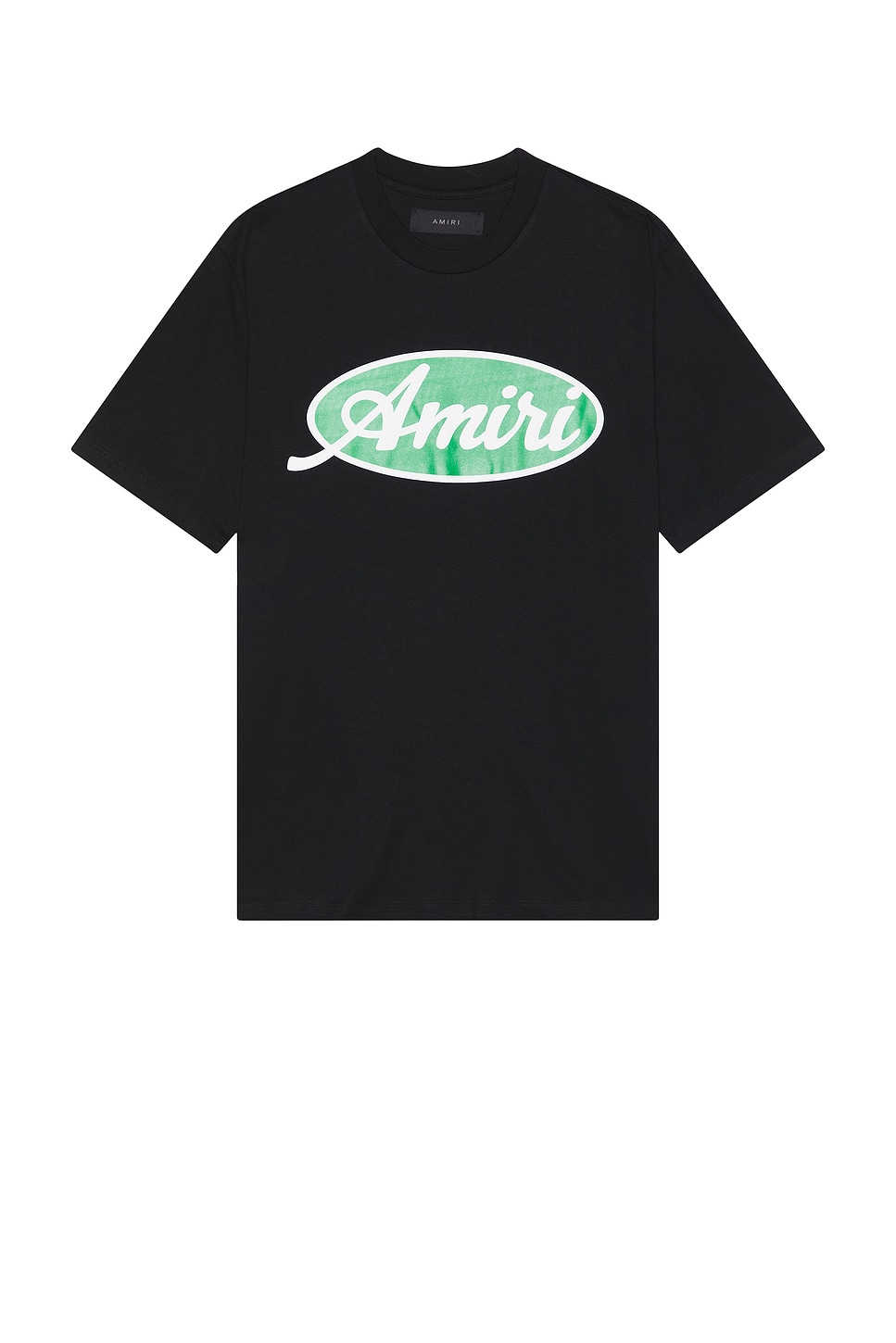 

Овальная футболка Amiri, черный