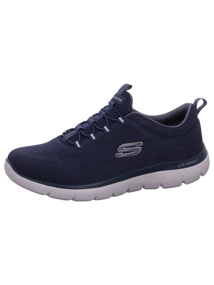 

Кроссовки на шнуровке Skechers, синий
