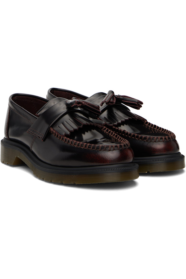 Adrian Arcadia лоферы с кожаными кисточками Dr. Martens, красный — фото 4