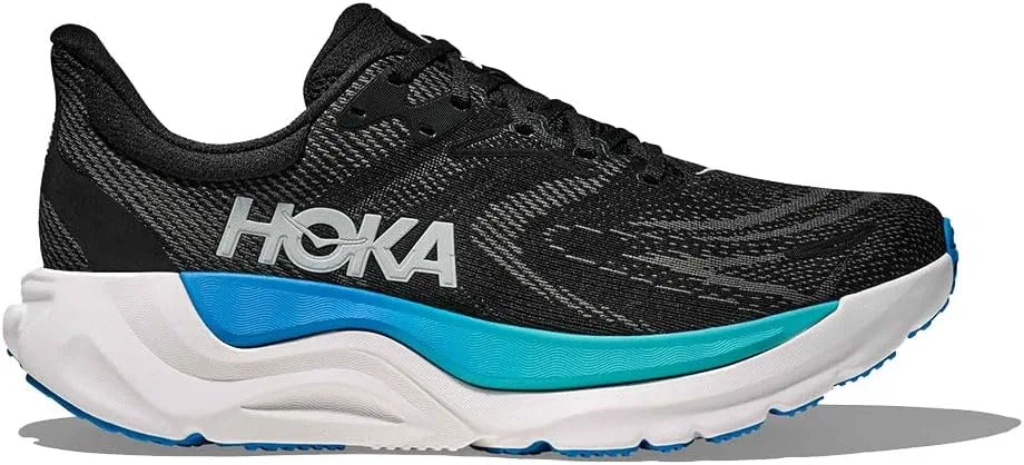 Мужские беговые кроссовки HOKA Clifton 10 Wide, Black Skyward Blue