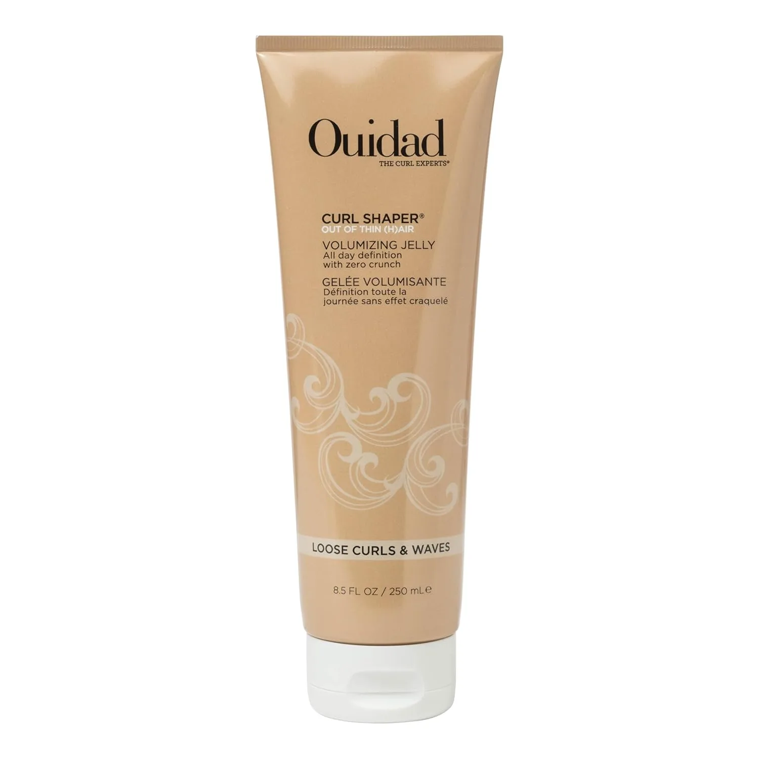 Ouidad Curl Shaper Out Of Thin (H) Air Volumizing Jelly гель для укладки волос - легкий усилитель локонов для свободных завитков и волн, мягкая фиксация без эффекта корочки, без сульфатов и минерального масла 240.98 г (1 шт.), Red