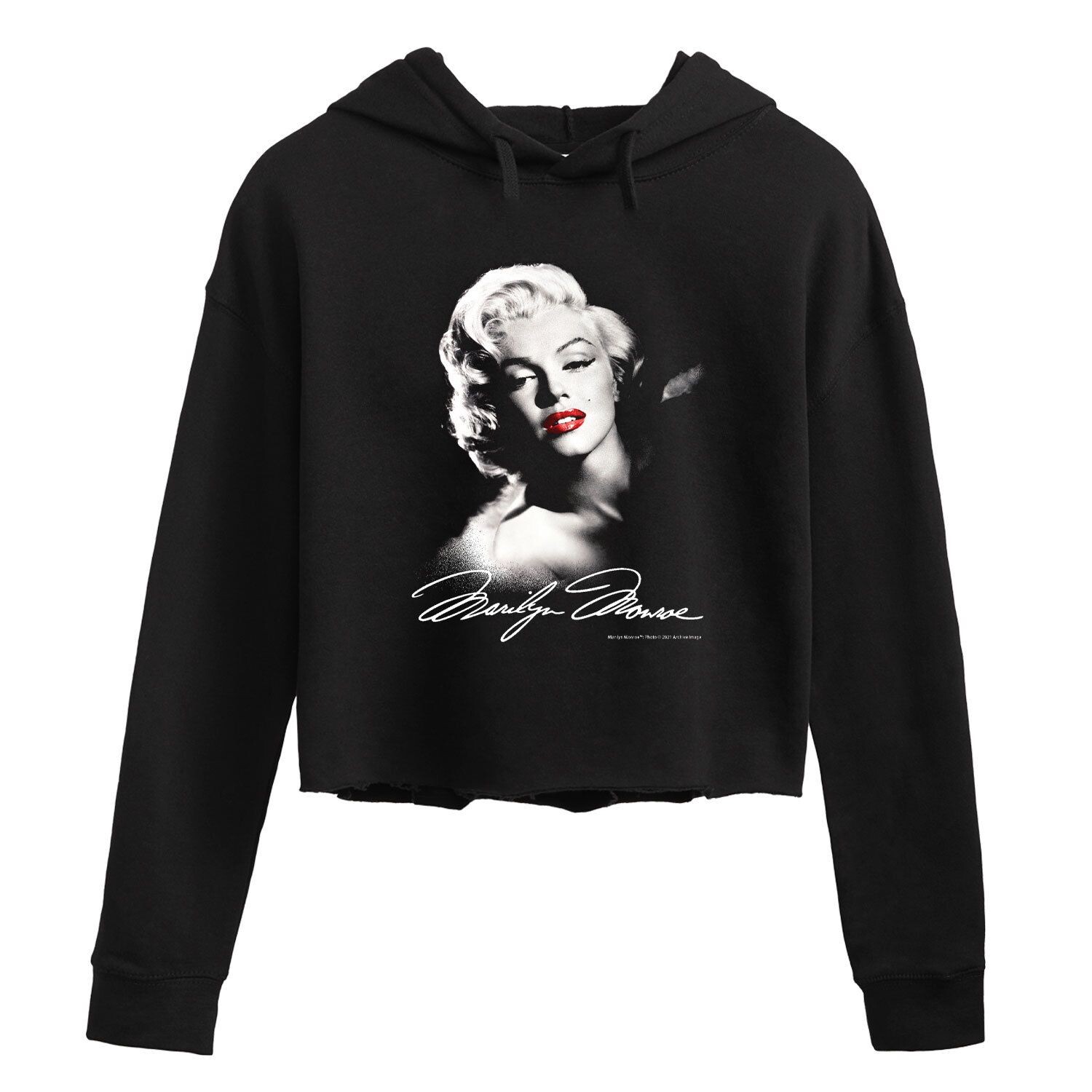

Укороченное худи с Marilyn Monroe Licensed Character, черный