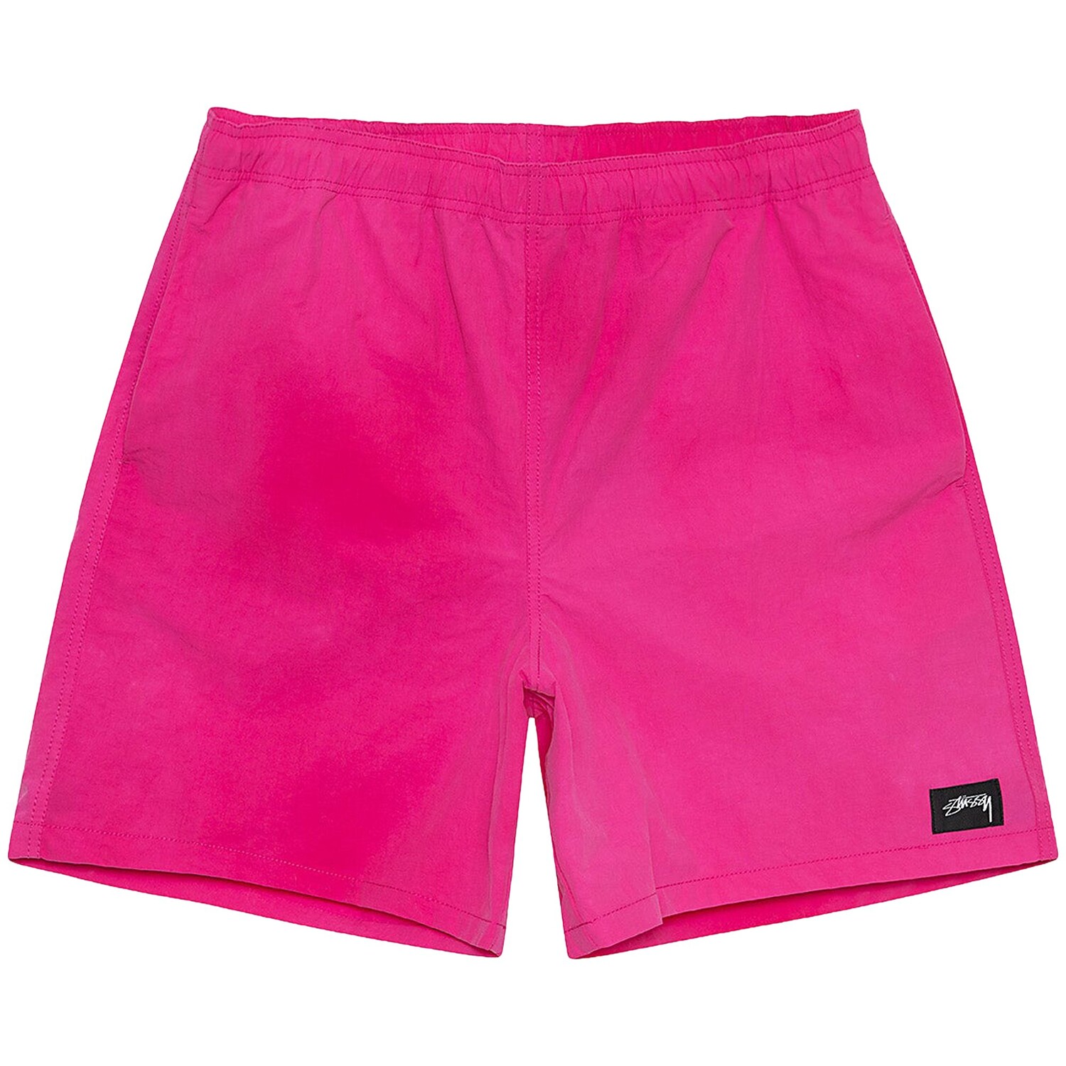 

Нейлоновые шорты Stussy Wave Dye, цвет Фуксия