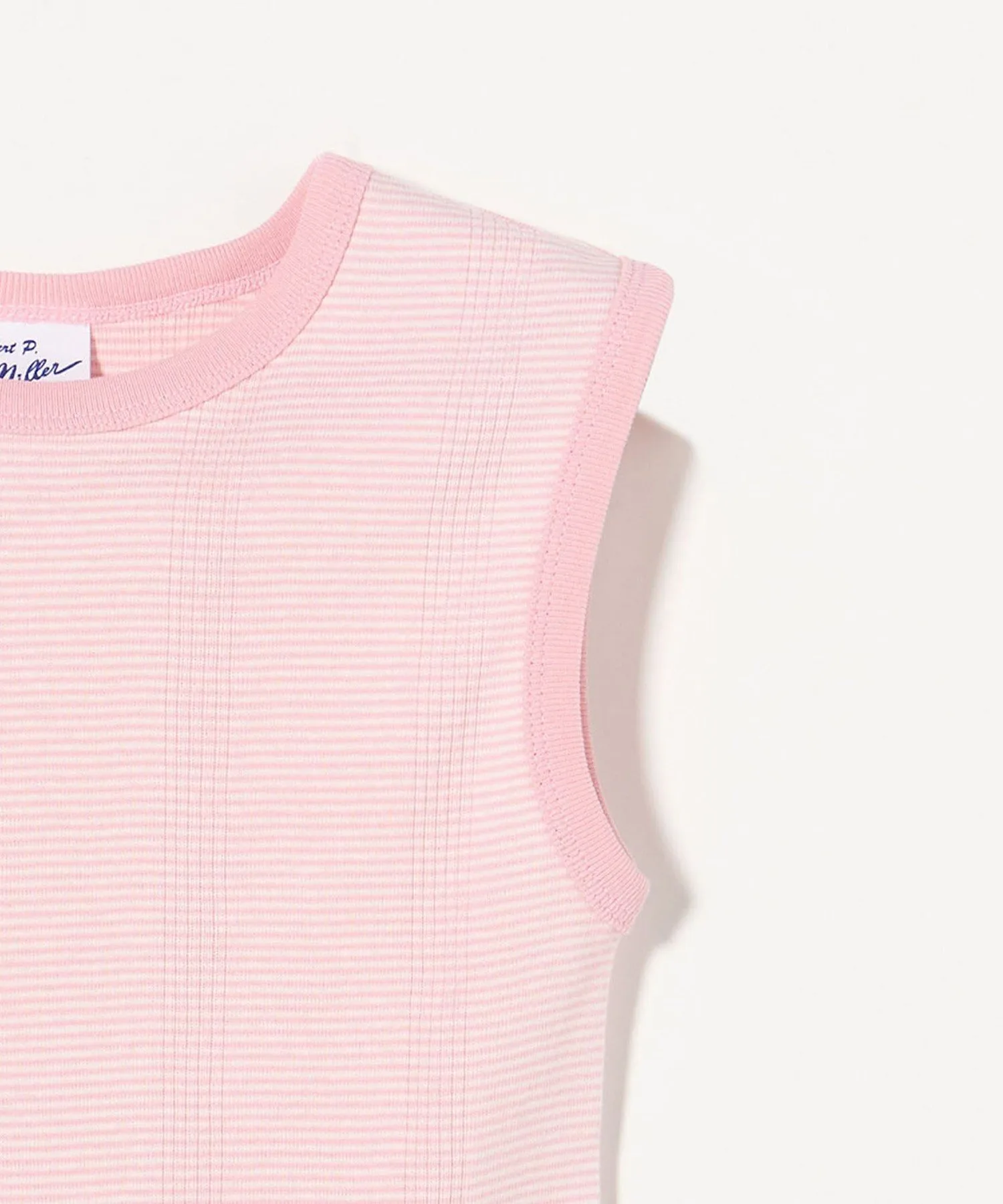 Майка <Роберт П. Миллер> / Детская 140-160 см United Arrows Green Label Relaxing, LT.PINK — фото 4