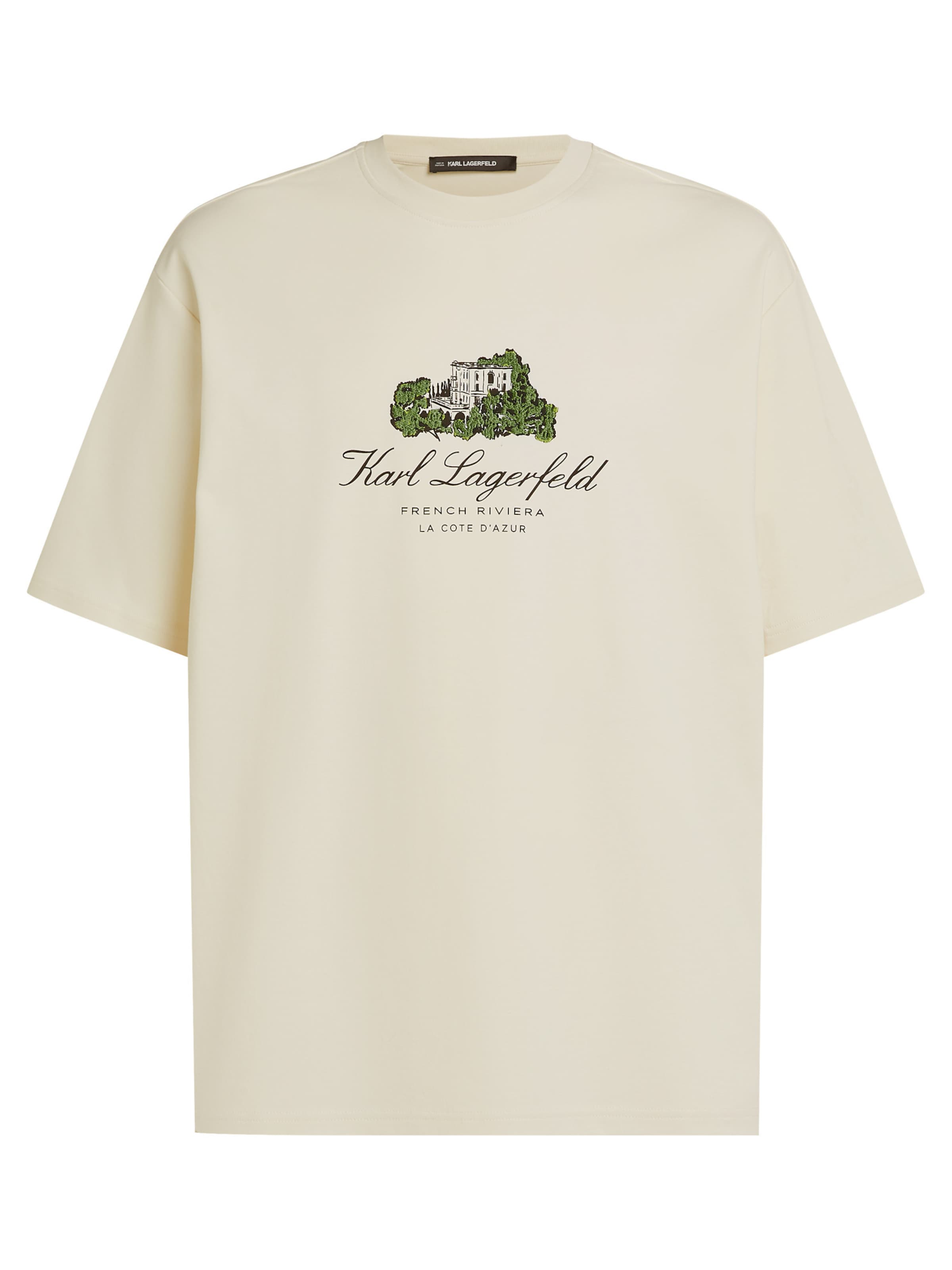 

Karl Lagerfeld Футболка в кремовом цвете