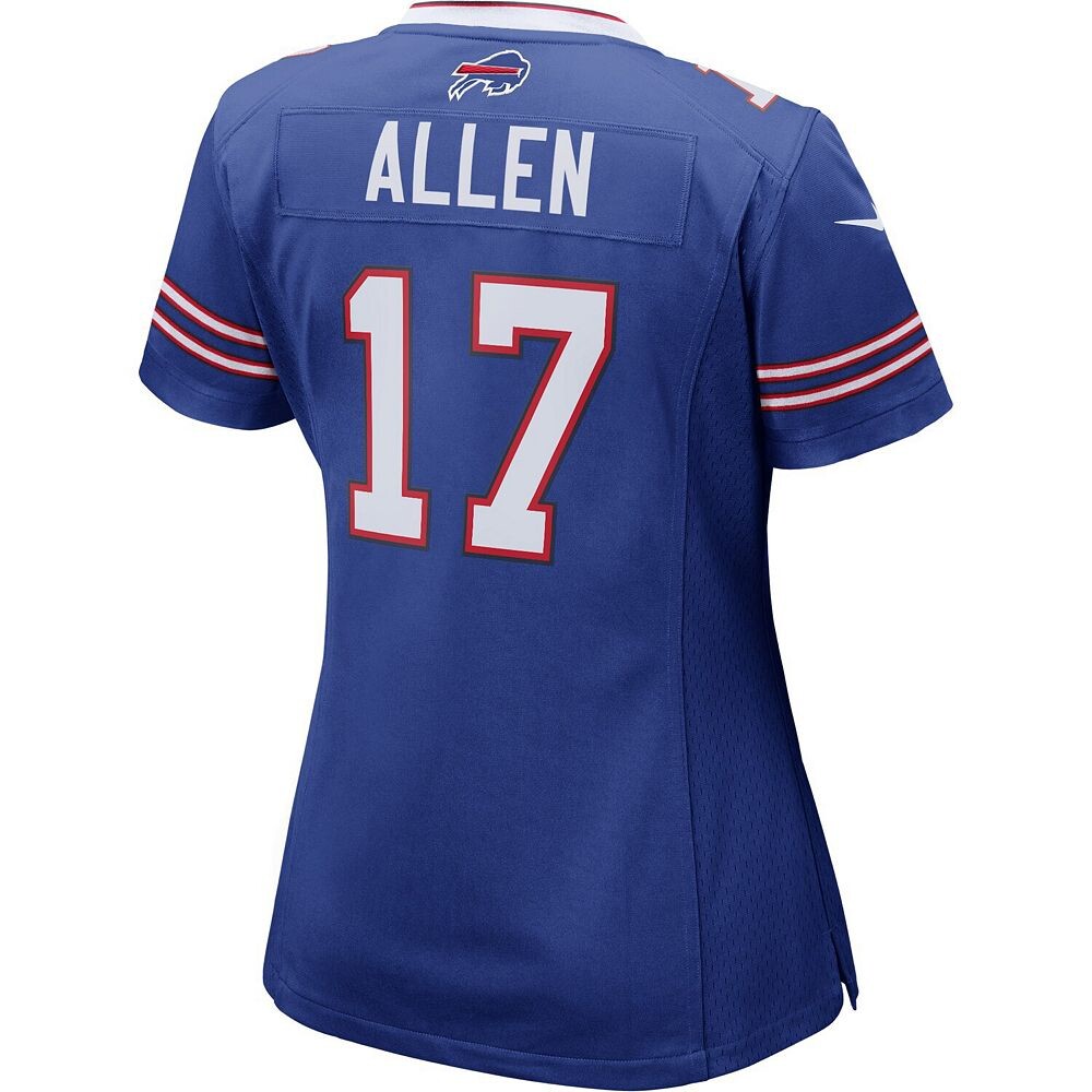 Женское джерси Nike Josh Allen Royal Buffalo Bills Game, цвет Bil Blue — фото 4