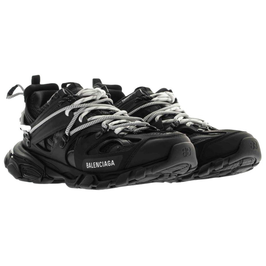 Balenciaga Кроссовки Track Mesh Low top Chunky мужские черные — фото 4