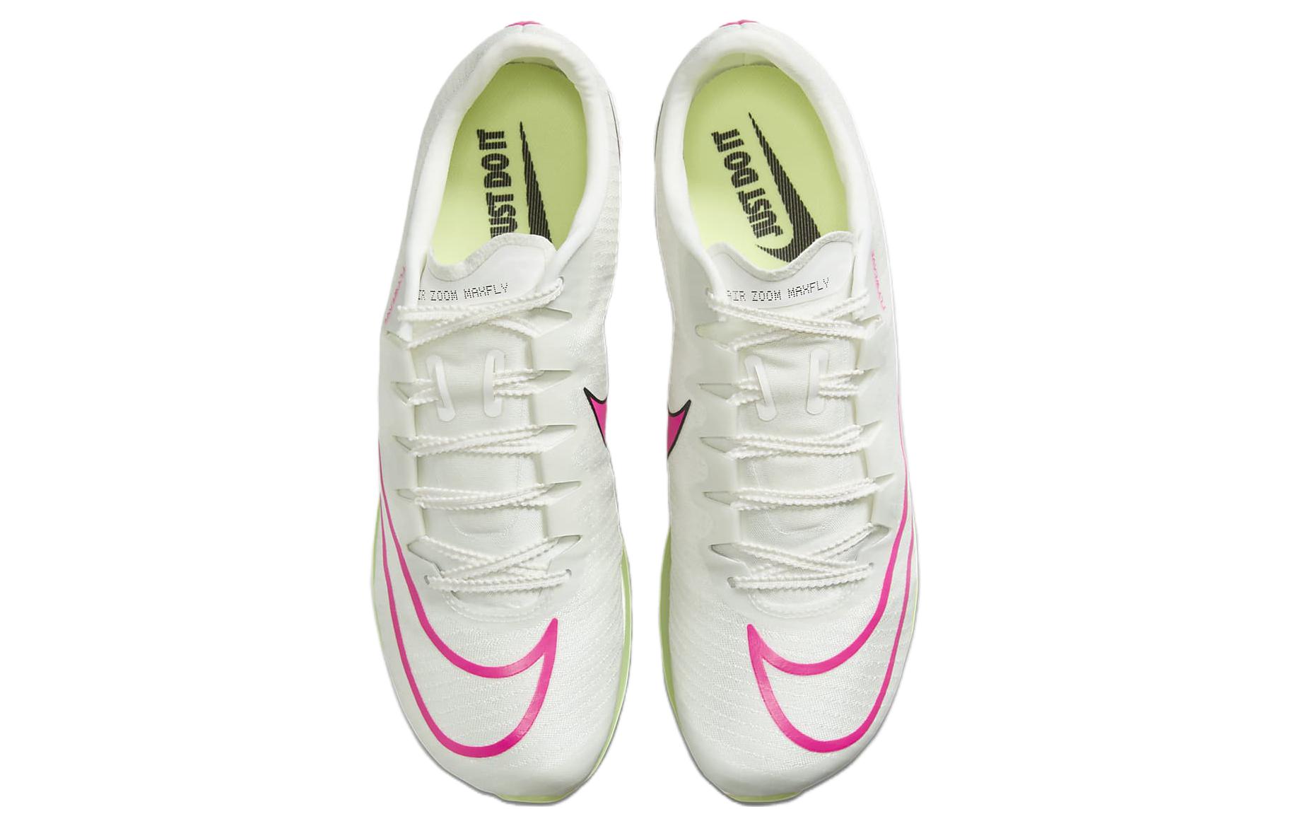 Nike Эйр Зум Максфлай Сэйл Фирс Пинк - Уайт Пинк Грин, цвет White Pink Green — фото 4