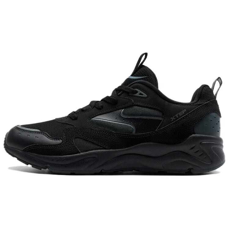 

Кроссовки XTEP Casual Shoes Men Low-Top Black, Черный, Кроссовки XTEP Casual Shoes Men Low-Top Black