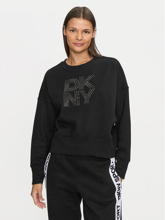 

Толстовка свободного кроя Dkny Sport, черный