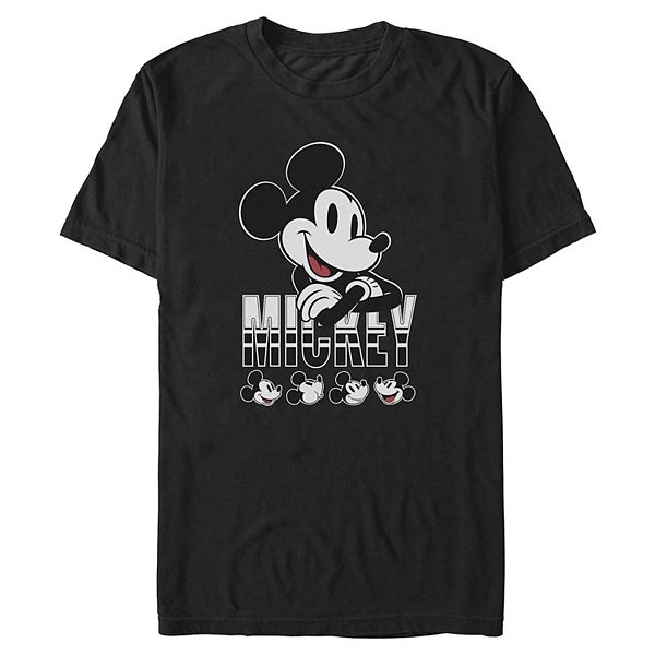 

Футболка Big & Tall с принтом в стиле ретро Микки Маус Disney