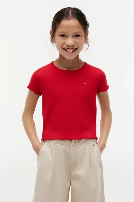 Футболка с коротким рукавом Tommy Hilfiger, красный