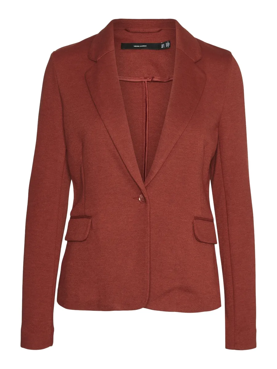 

Блейзер Vero Moda из джерси "VMJULIA LS BLAZER", цвет Fired Brick