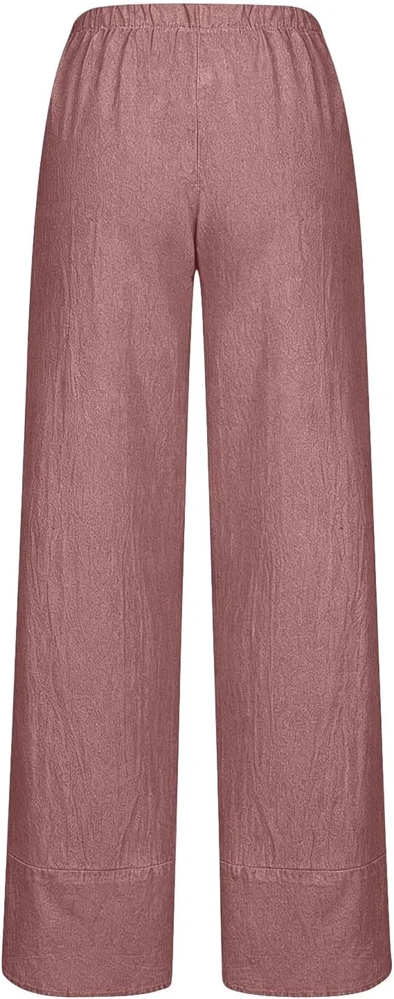 Джинсы джинсы с высокой талией, широкие, Pink — фото 4