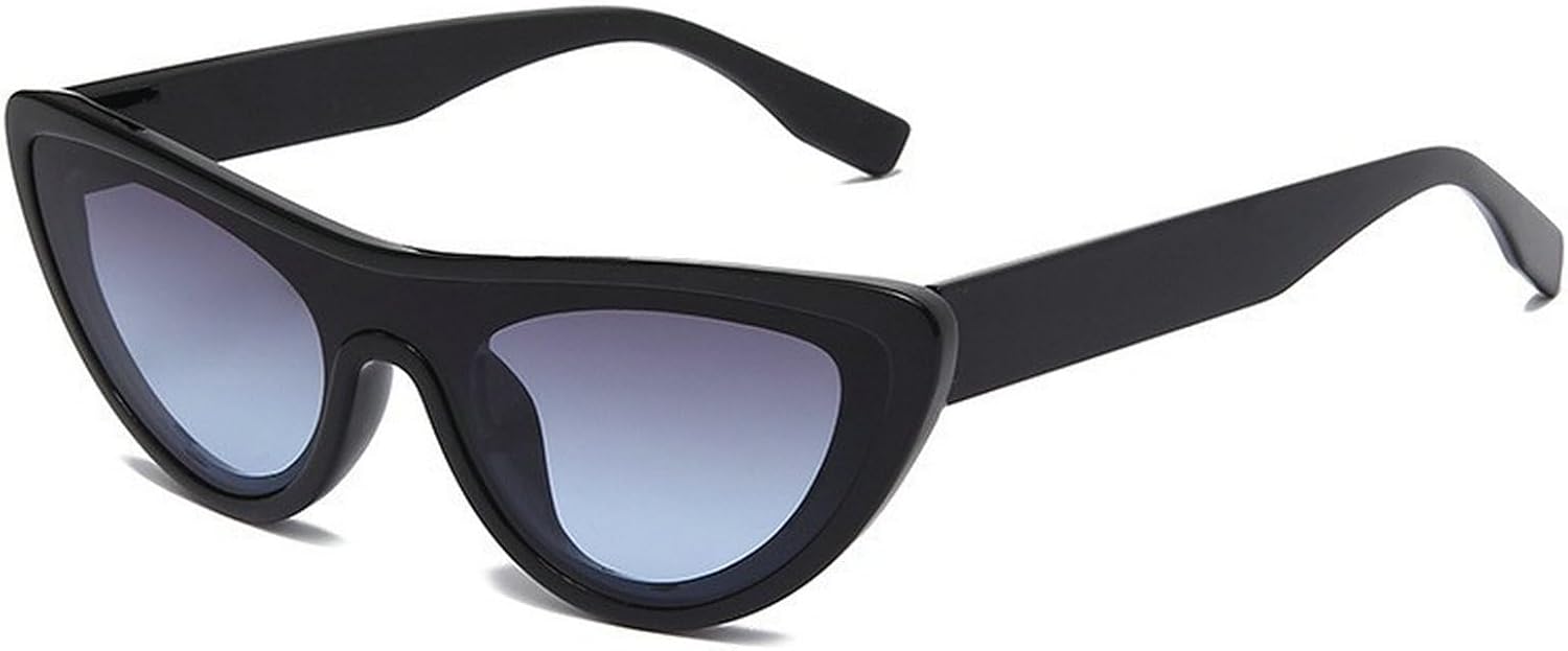 

Большие солнцезащитные очки «кошачий глаз» для женщин, 2025 год, роскошные винтажные солнцезащитные очки с градиентным переходом, женские ретро-очки черного цвета, защита от УФ-излучения UV400 mincl, C4