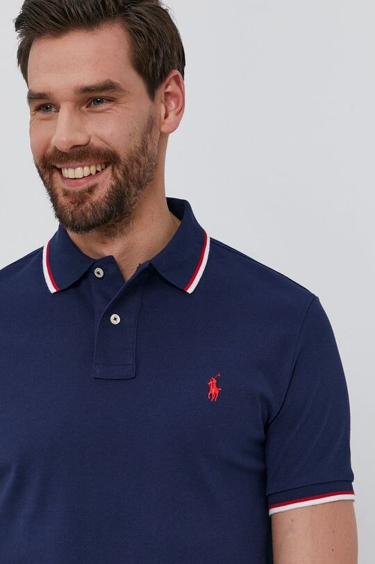 

Рубашка поло Polo Ralph Lauren, темно-синий