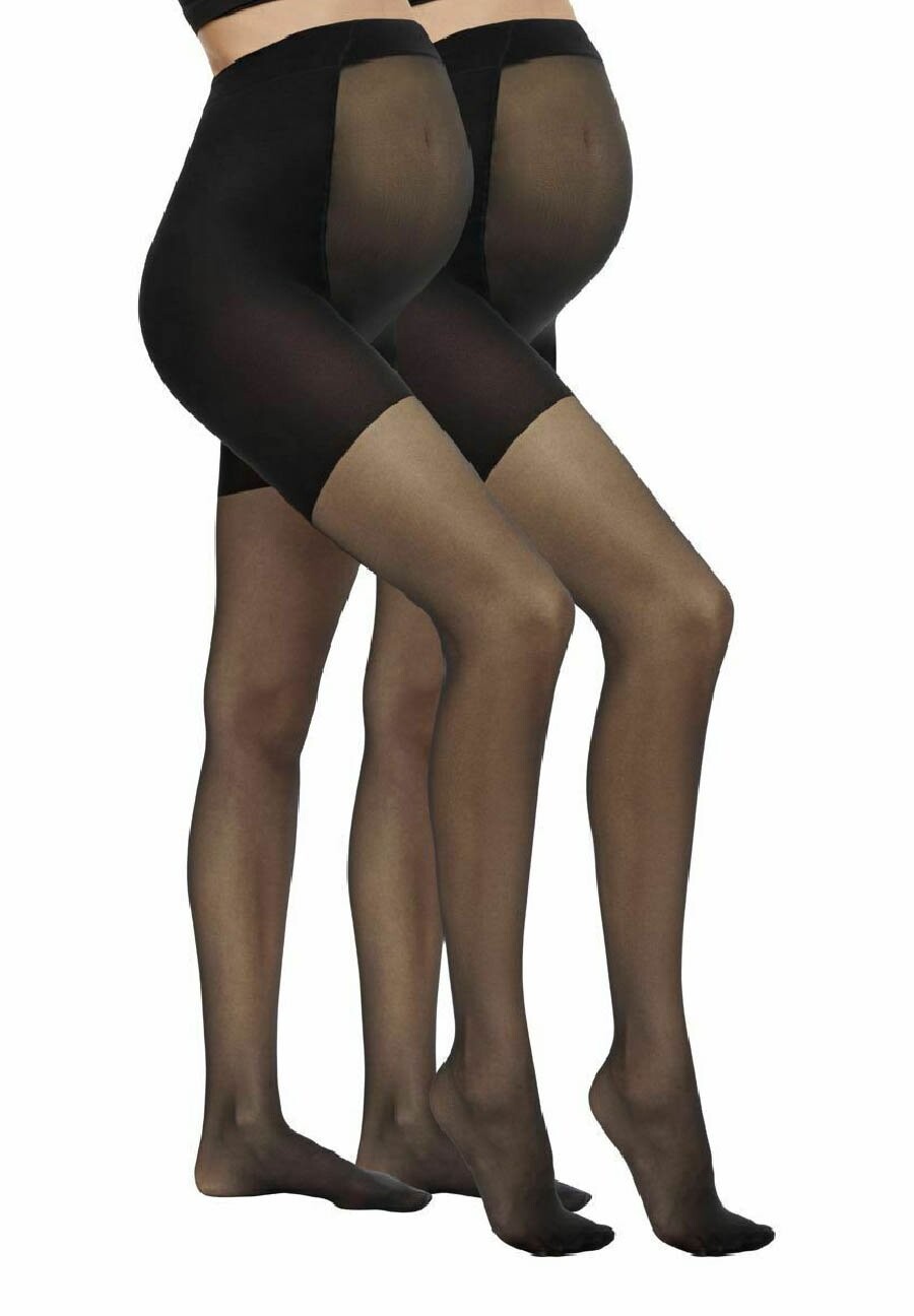 

Колготки MLSABRINA 2 PACK MAMALICIOUS, черный