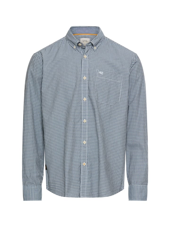 

Рубашка с длинными рукавами и застежкой на пуговицы темно-синего цвета Camel Active