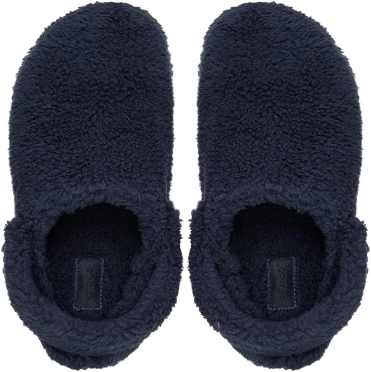 Мужские классические мягкие тапочки Crocs, темно-синий — фото 3