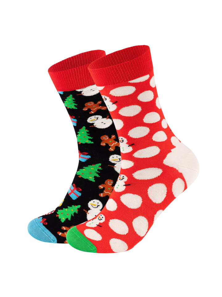 

Носки Happy Socks Big Dot Snowman, цвет multicolor