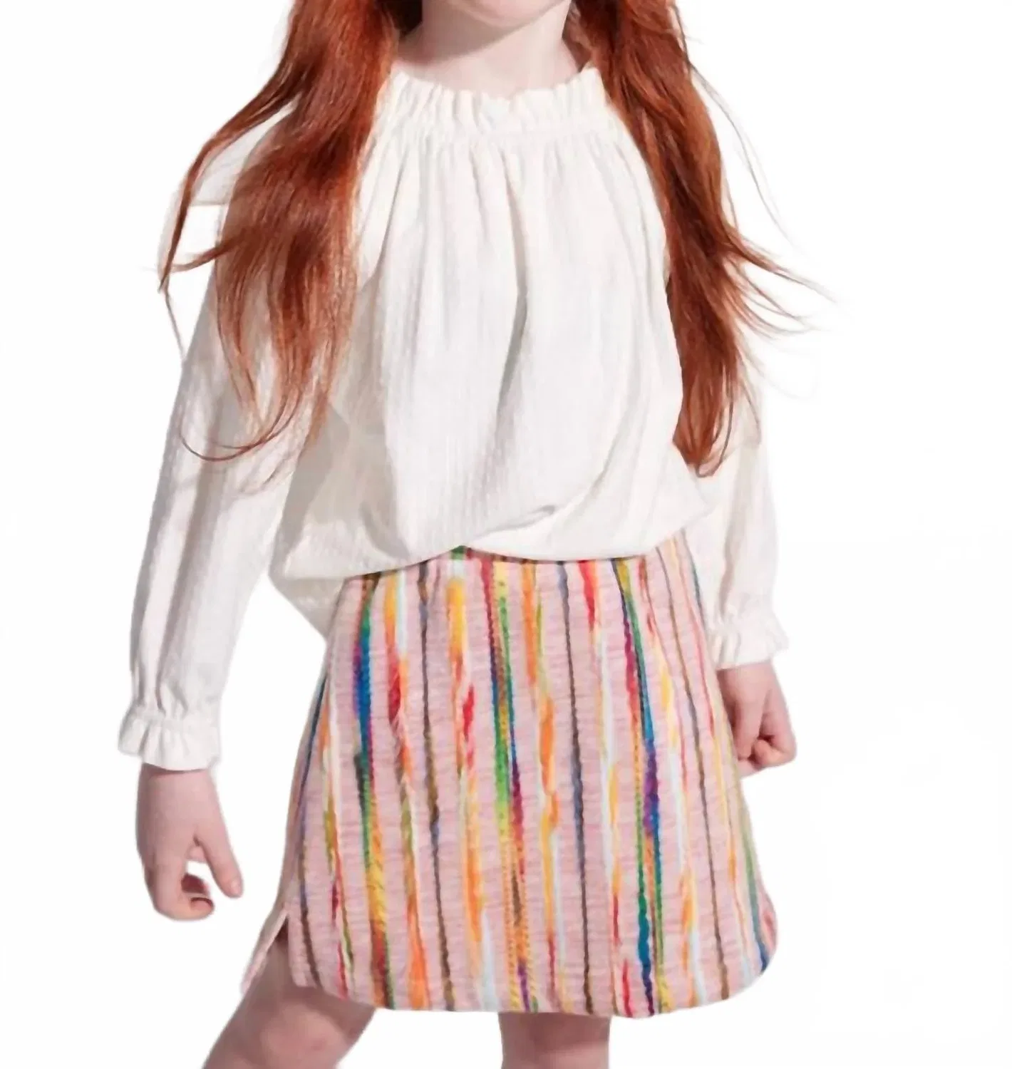 Bisby Топ Tory Top в ажурной вязке Snow Pointelle