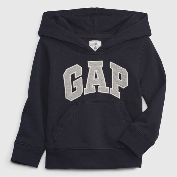 

Толстовка с капюшоном и нашивкой-логотипом Gap, синий