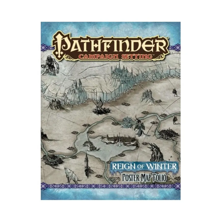 

Фолио с картами — Царство зимы, Pathfinder Roleplaying Game (1st Edition) - Campaign Setting - Map Folios
