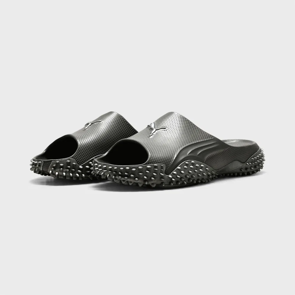 Мужские серебристые слайды Mostro от Puma
