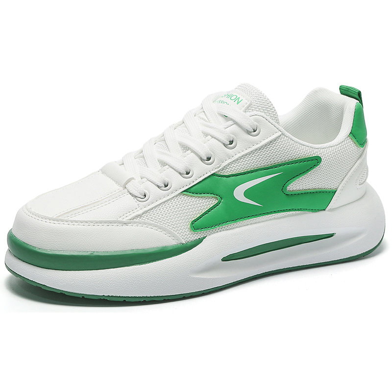 

Износостойкие, легкие, амортизирующие, низкие кроссовки для детей и подростков Cotton Gene, зеленый