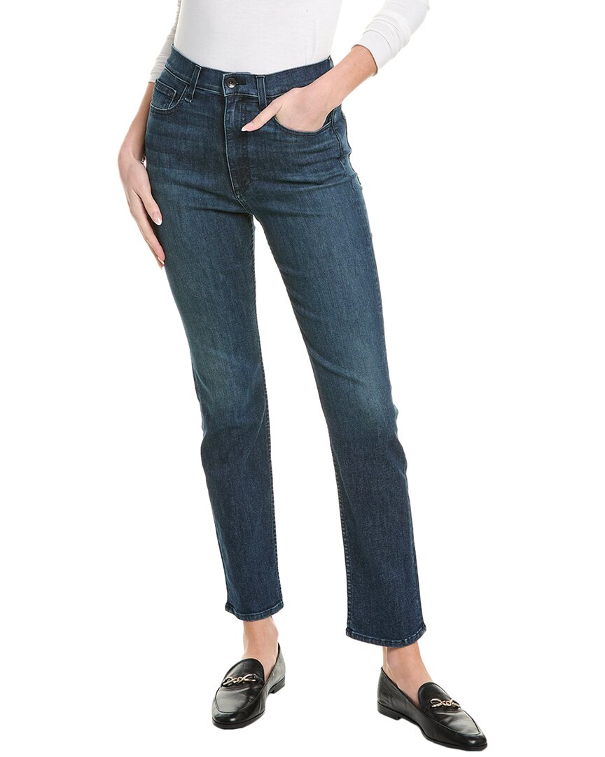 

Rag & bone Fern Dark Wash узкие джинсы полной длины, синий