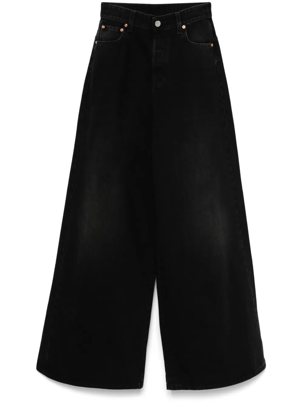

Джинсы свободного кроя VETEMENTS, черный
