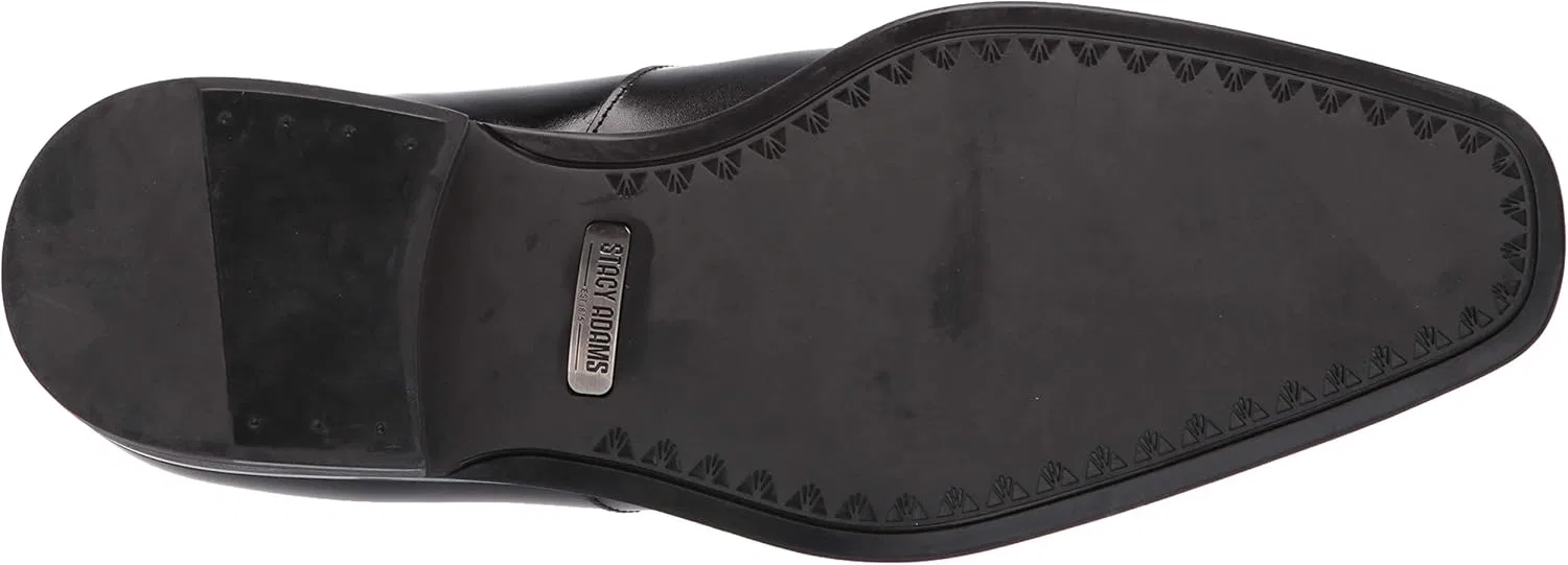 Мужские лоферы Stacy Adams Pierce Moe-Toe Slip-On Penny Loafer, Black — фото 4