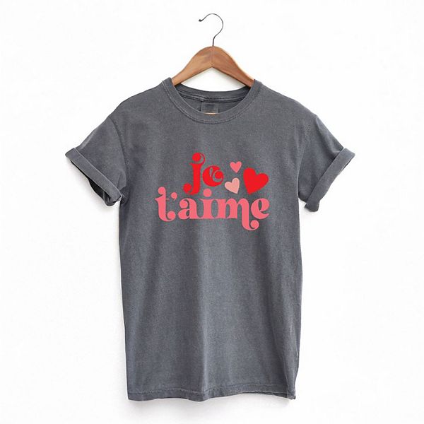 

Футболка Je t'aime garment dyed Simply Sage Market, Pepper