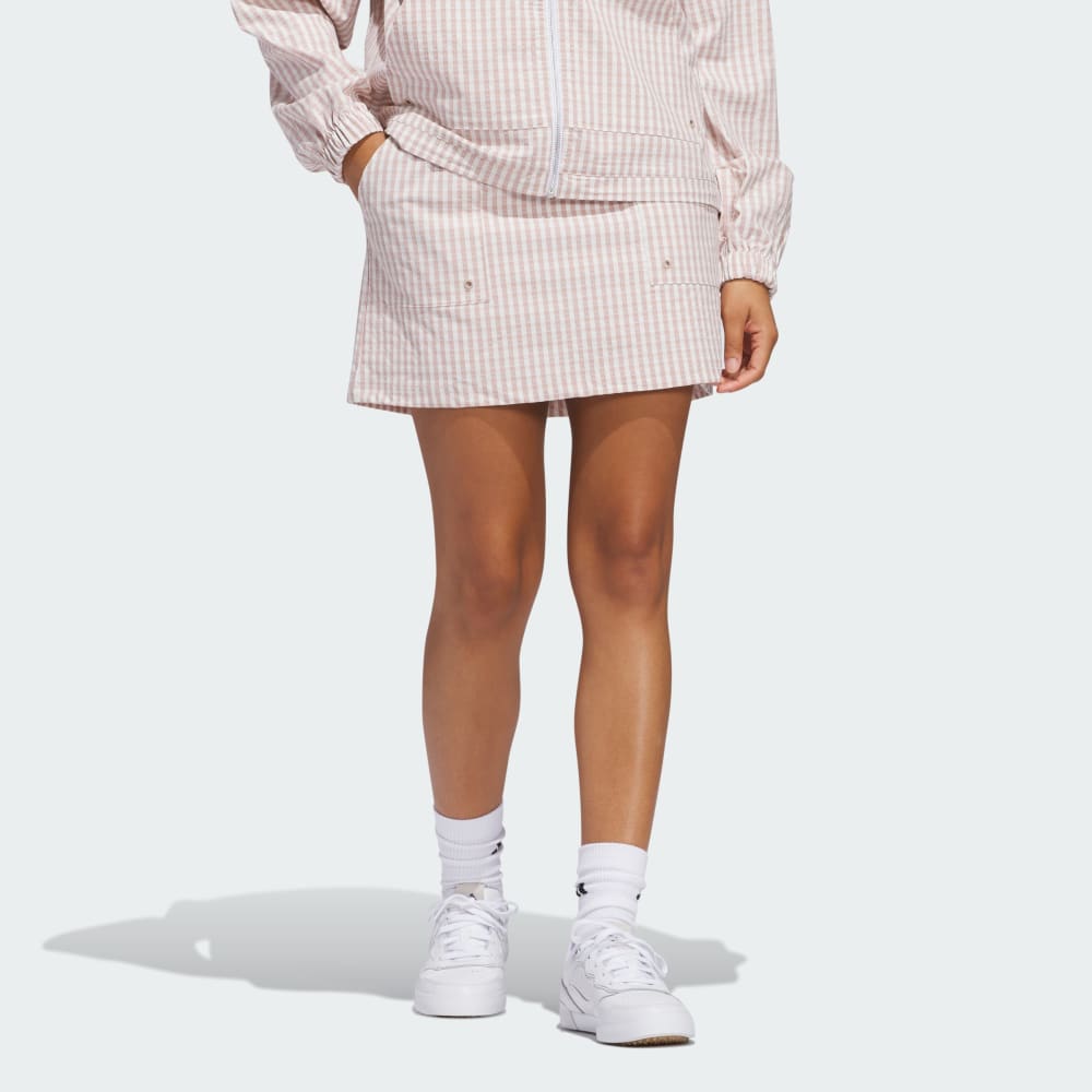 

Юбка Adidas Ultimate365 Gingham Skort, цвет Wonder Taupe