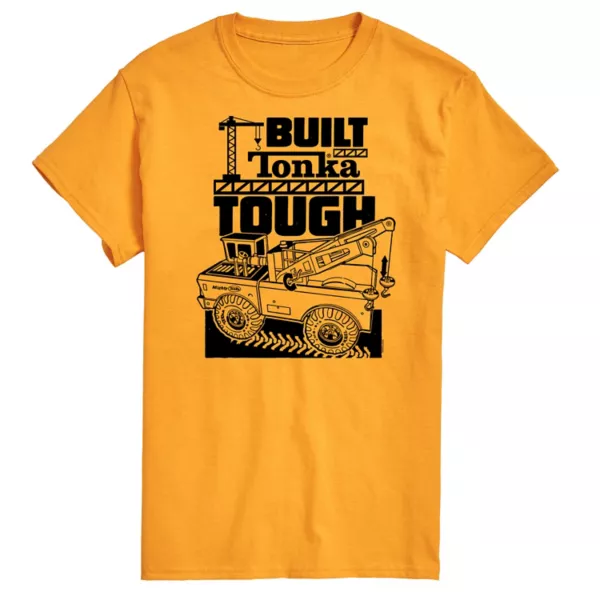 

Мужская футболка Built Tough с принтом Tonka, золотой