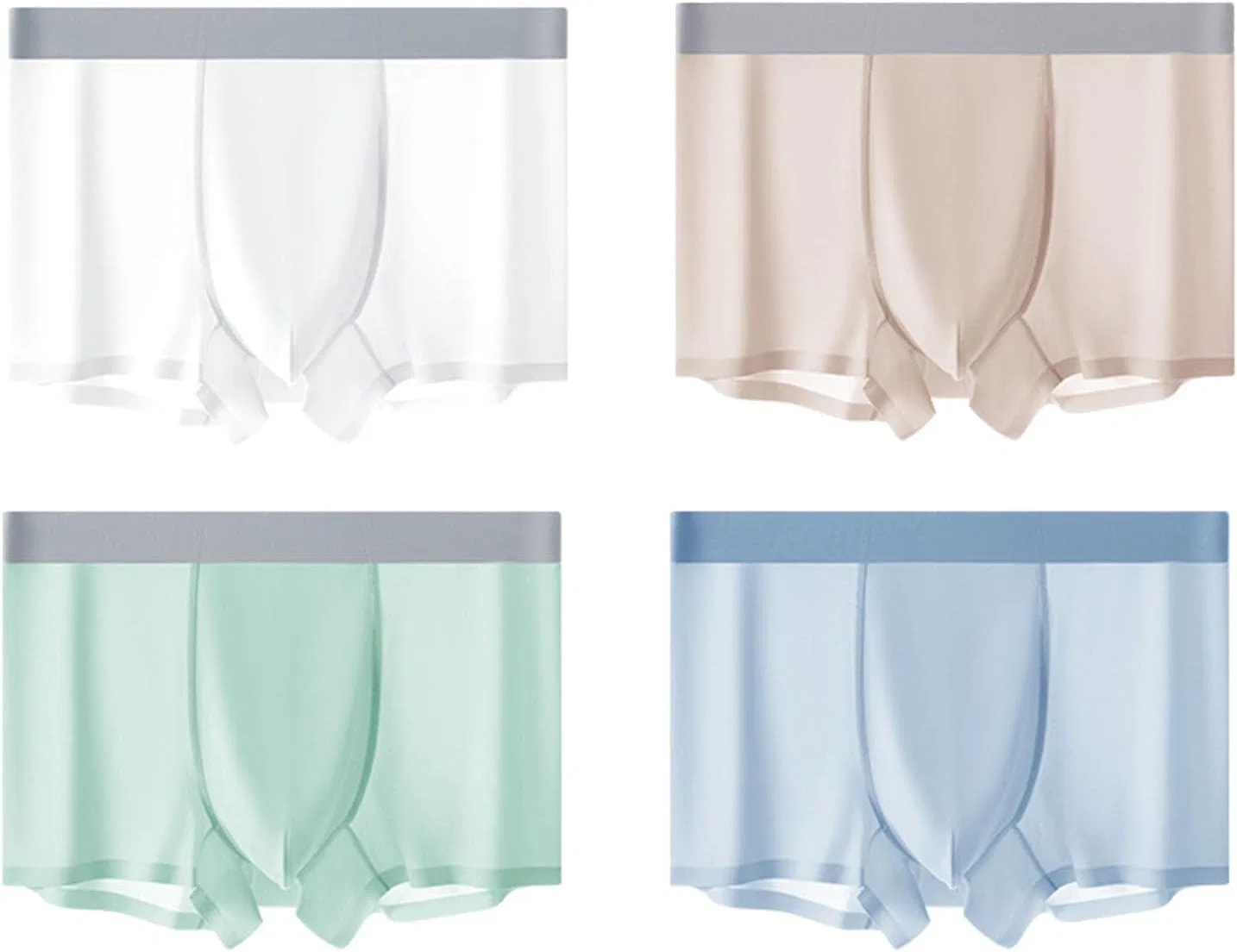 Боксеры, ультратонкие, 4pcs D