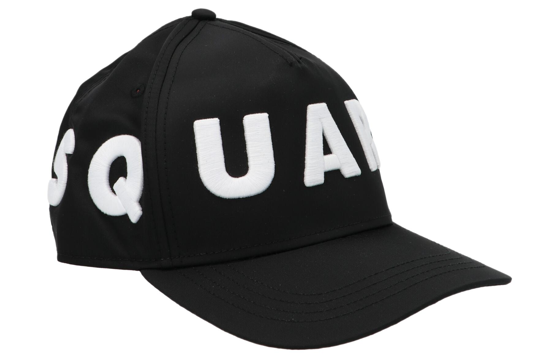 

DSQUARED 2 Бейсболка с вышитым логотипом, Black