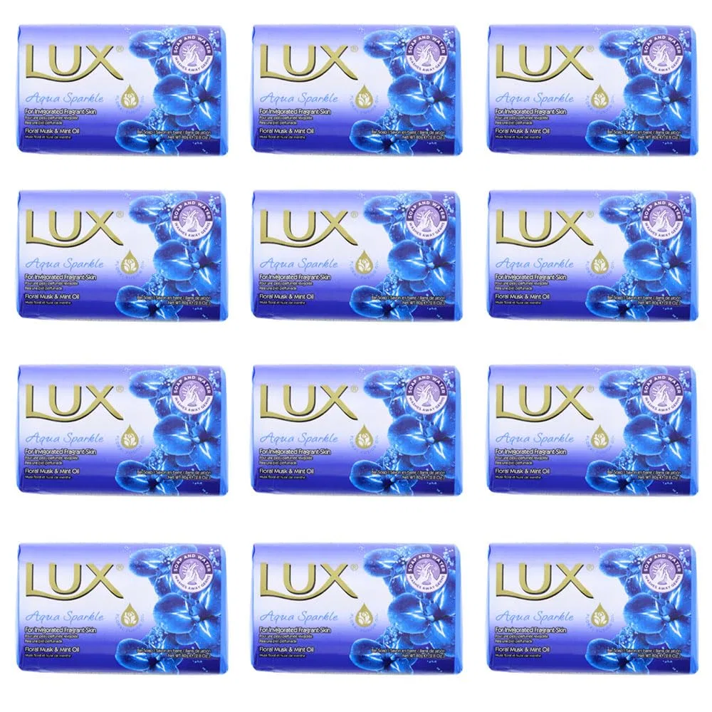 Мыло «Aqua Sparkle» с цветочным ароматом, мускусом и мятным маслом от Lux Lux