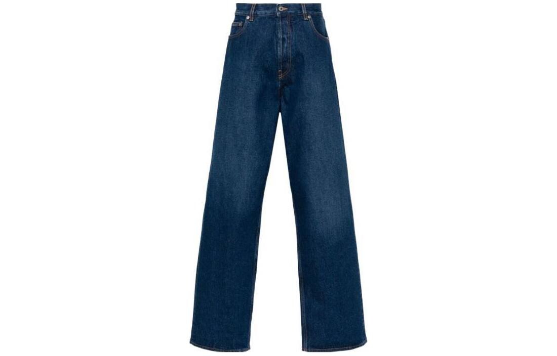 

Джинсы мужские Off-White Logo Patch Wide Leg, синий