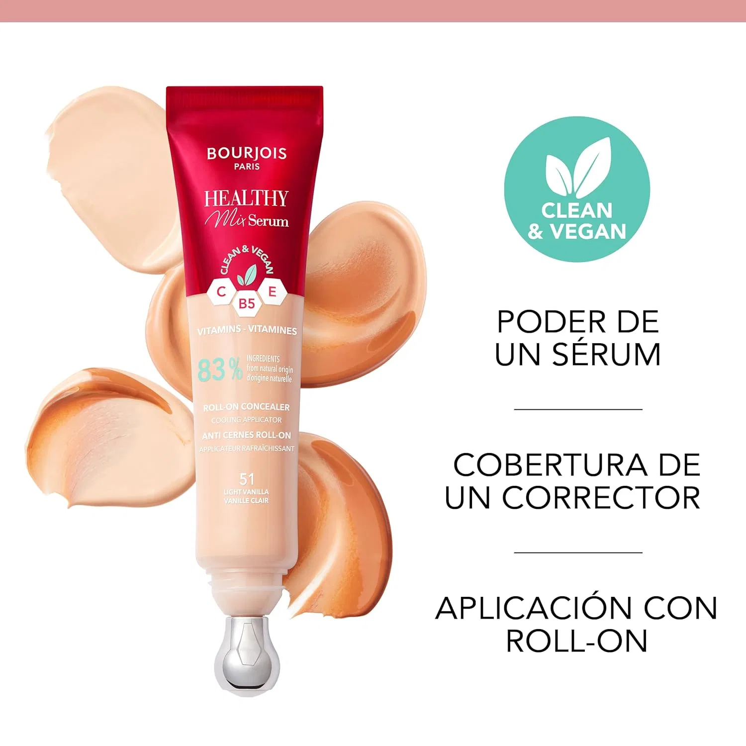Сыворотка Bourjois — Корректор Healthy Mix Serum, 49N Ivory, , Ivory, 11 мл — фото 2