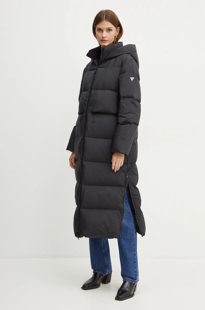 

Пуховик FAUSTINE Guess, черный