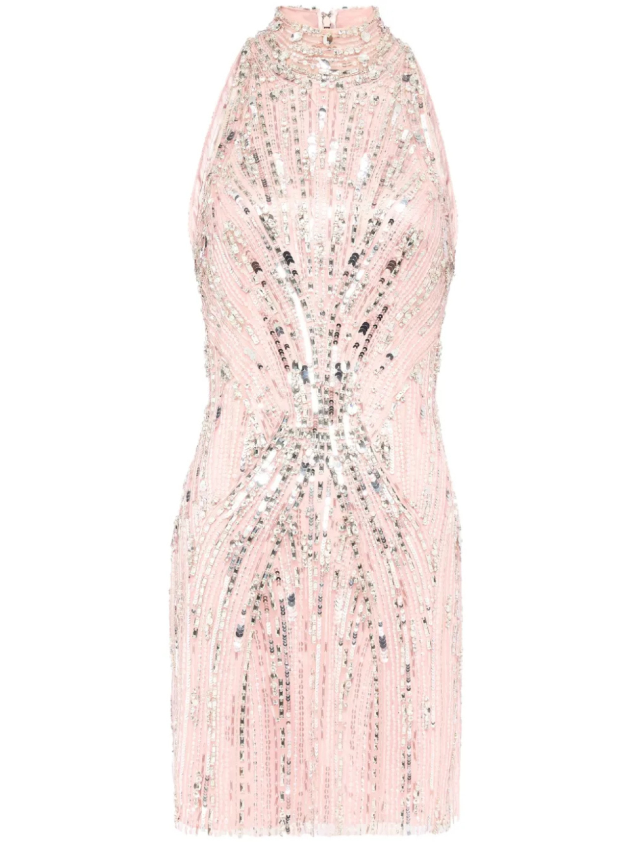 

Платье в стиле «бунтарь» Jenny Packham, розовый