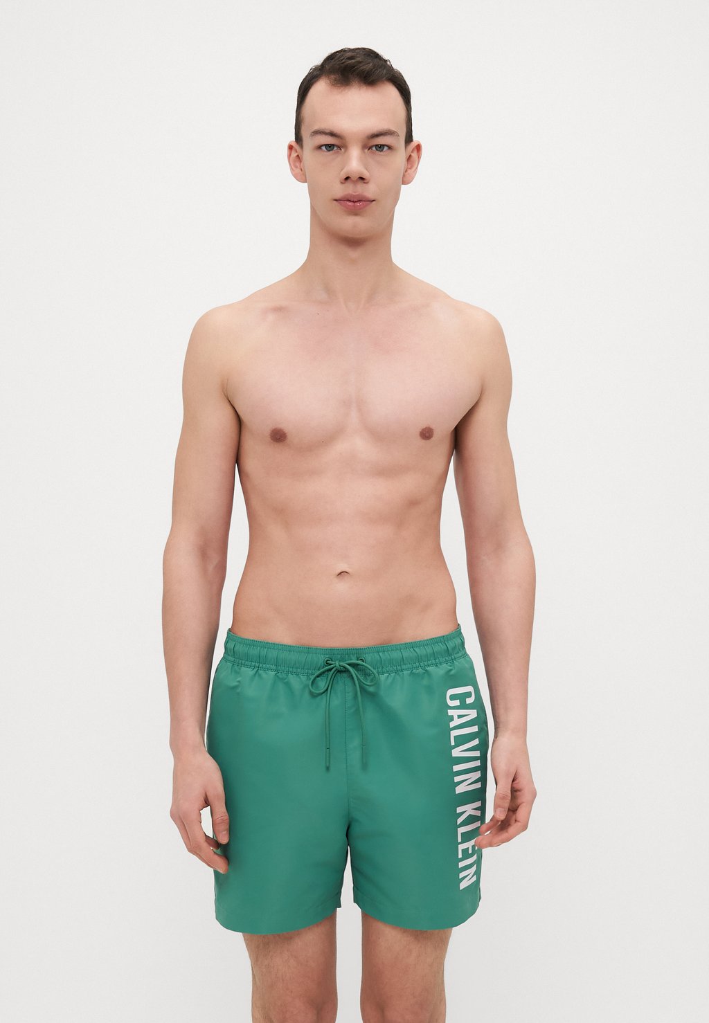 

Шорты для плавания INTENSE POWER MEDIUM DRAWSTRING Calvin Klein Swimwear, темно-зеленый