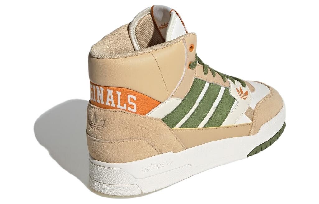 Кеды Adidas Originals Drop Step Skateboarding Unisex, бежевый/коричневый/зеленый — фото 4